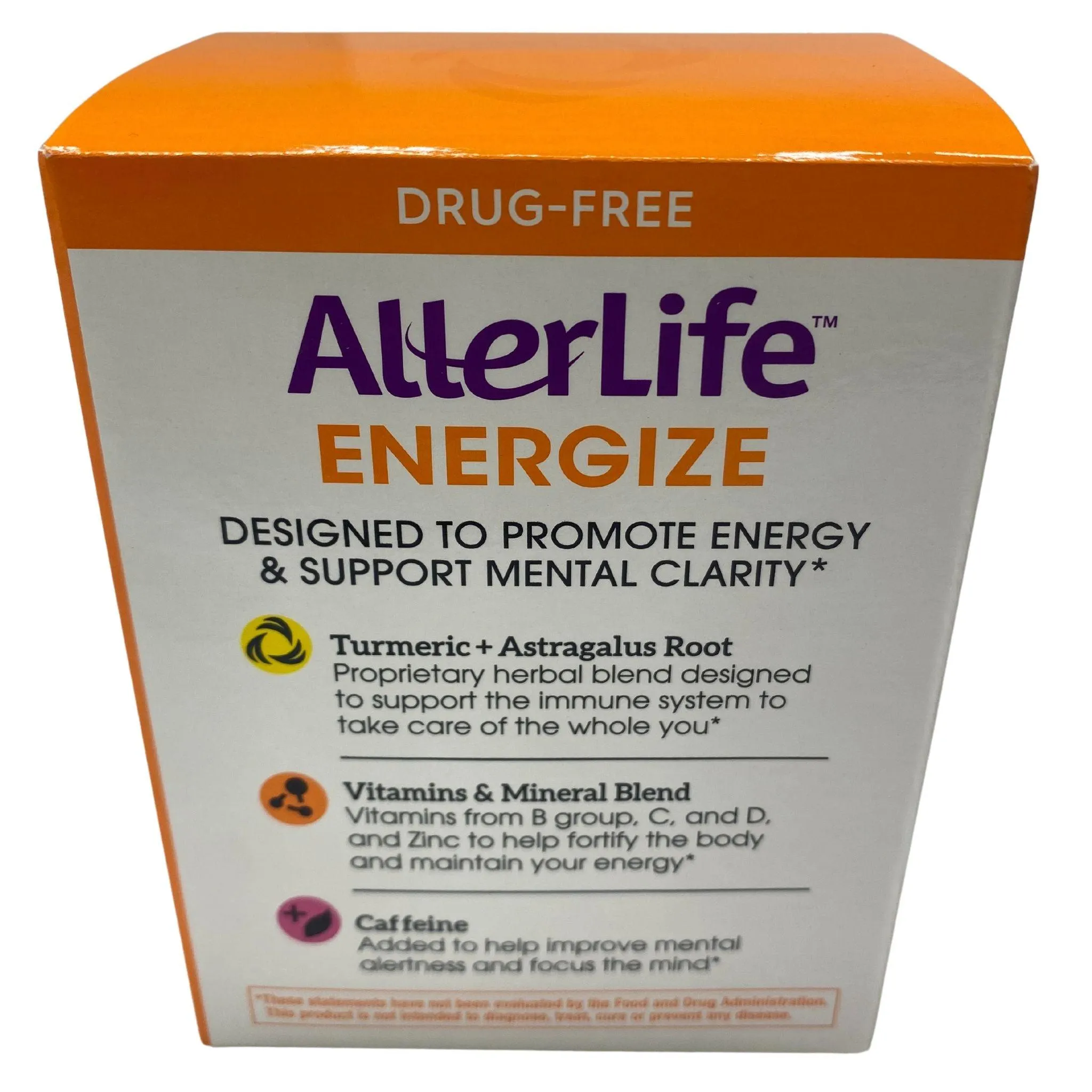 AllerLife Energize Designed to Promote Energy & Support Mental Clarity 20 Capsules (50 Pcs Lot)