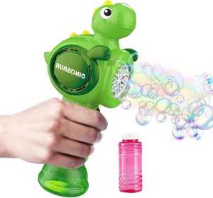 Battery Operated Dinosaur Colorful Bubble Wand