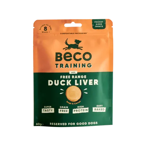 Beco Duck Liver Dog Treats