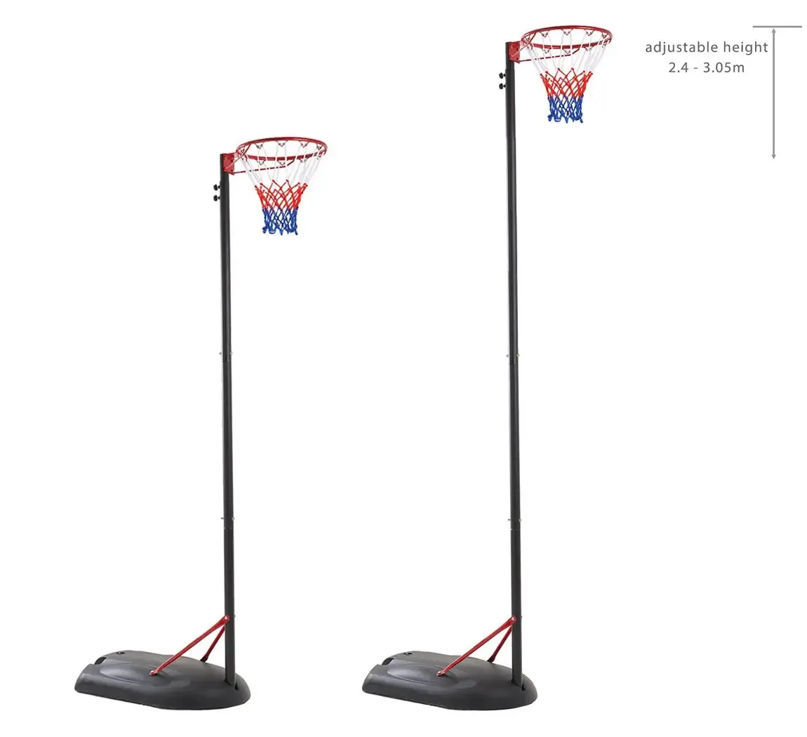 Bee-Ball Netball Post With Free Mitre Intercept Ball