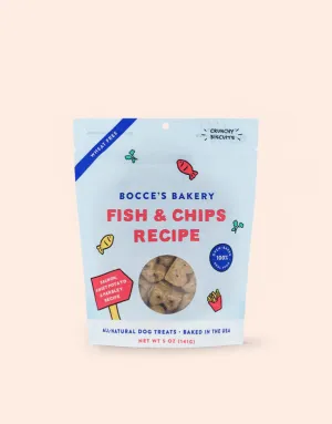 Bocce's Bakery Fish & Chips Biscuits 5oz