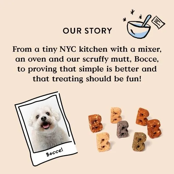 Bocce's Bedtime Tea Crunchy Dog Biscuits