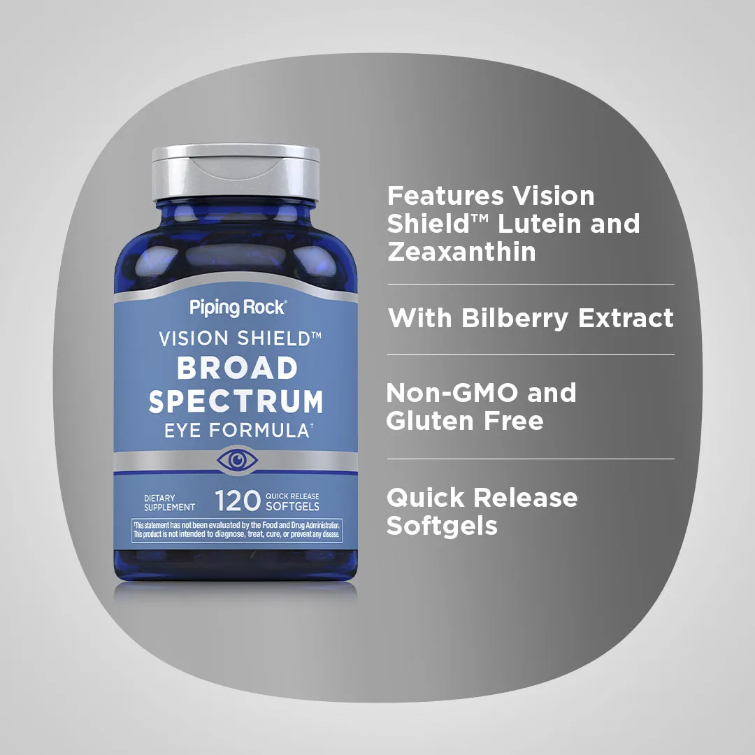 Broad Spectrum Eye Formula, 120 Quick Release Softgels