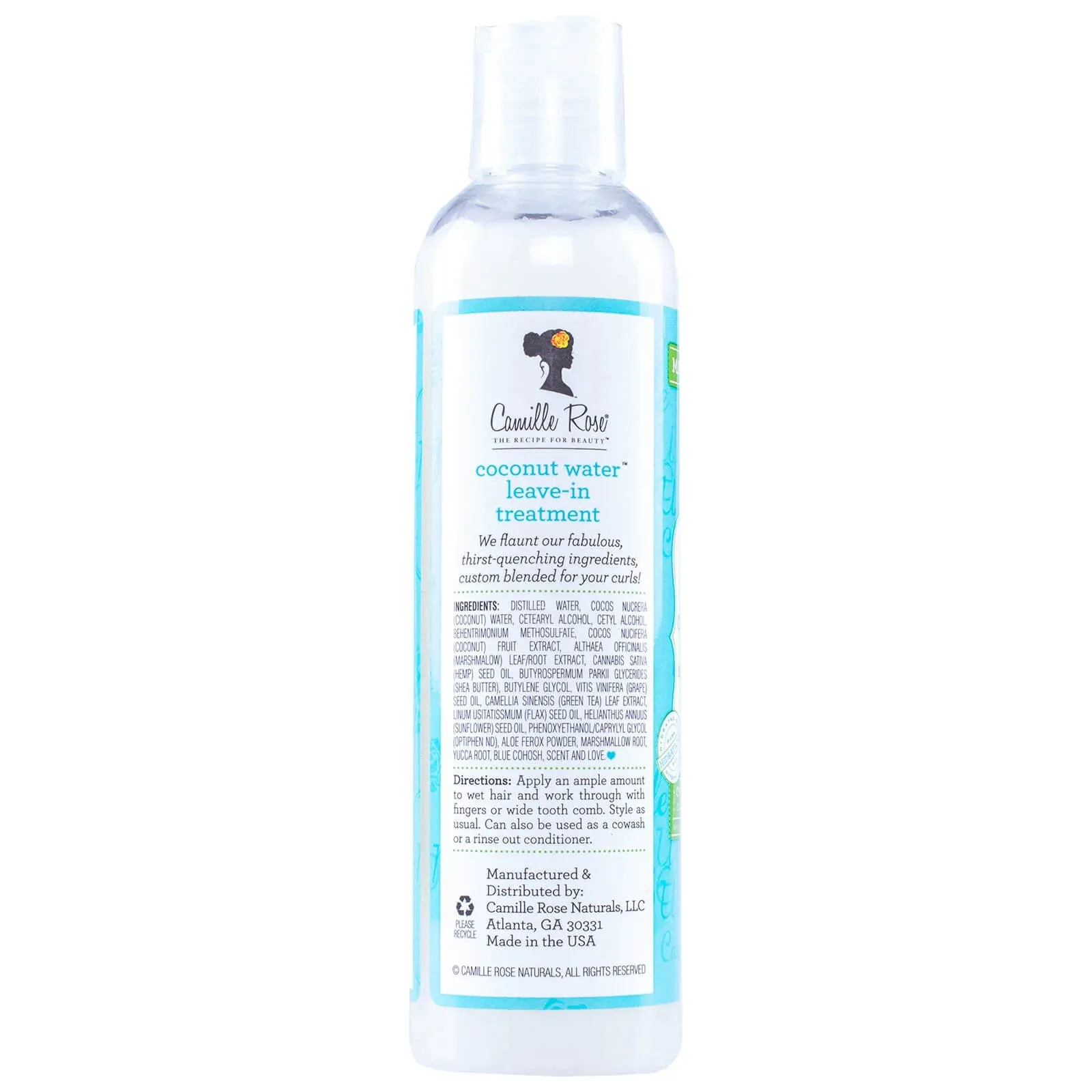 Camille Rose Naturals Coconut Water Leave In Treatment 240ml