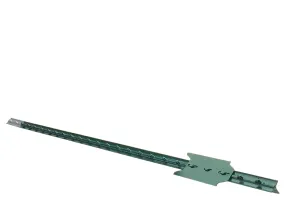 CMC TP133PGN060 T-Post, 6 ft H, Steel, Green/Silver :EA: QUANTITY: 5