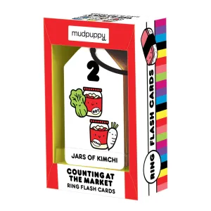 Counting at the Market Ring Flash Cards