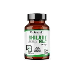 Dr. Herbalist Shilajit 450Mg Dietary Supplement