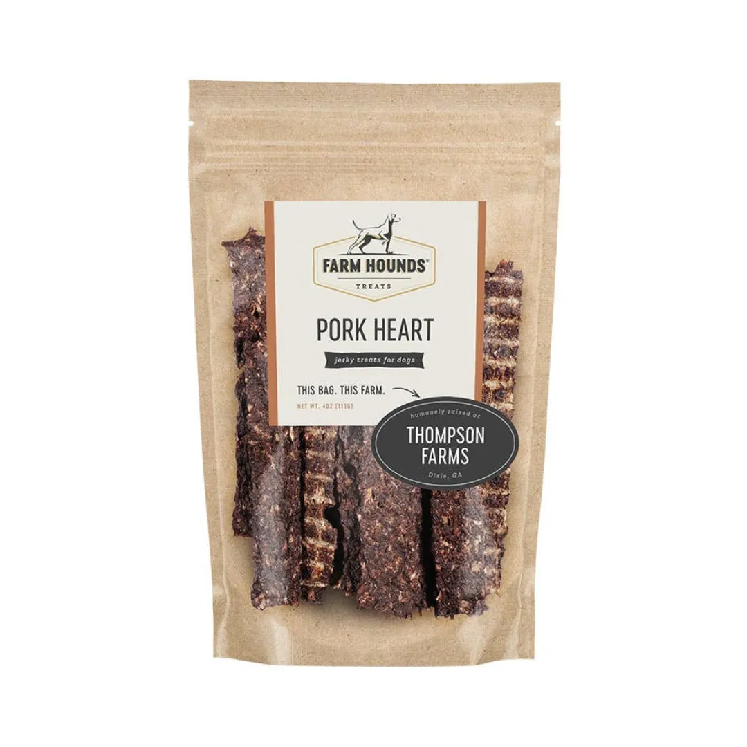 Farm Hounds Pork Heart Dog Treat