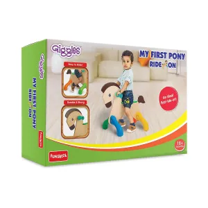 Funskool Giggles My First Pony Ride On Toy for Kids Ages 2 