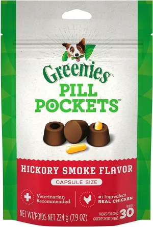 Greenies Canine Pill Pockets - Hickory Formula For Capsules