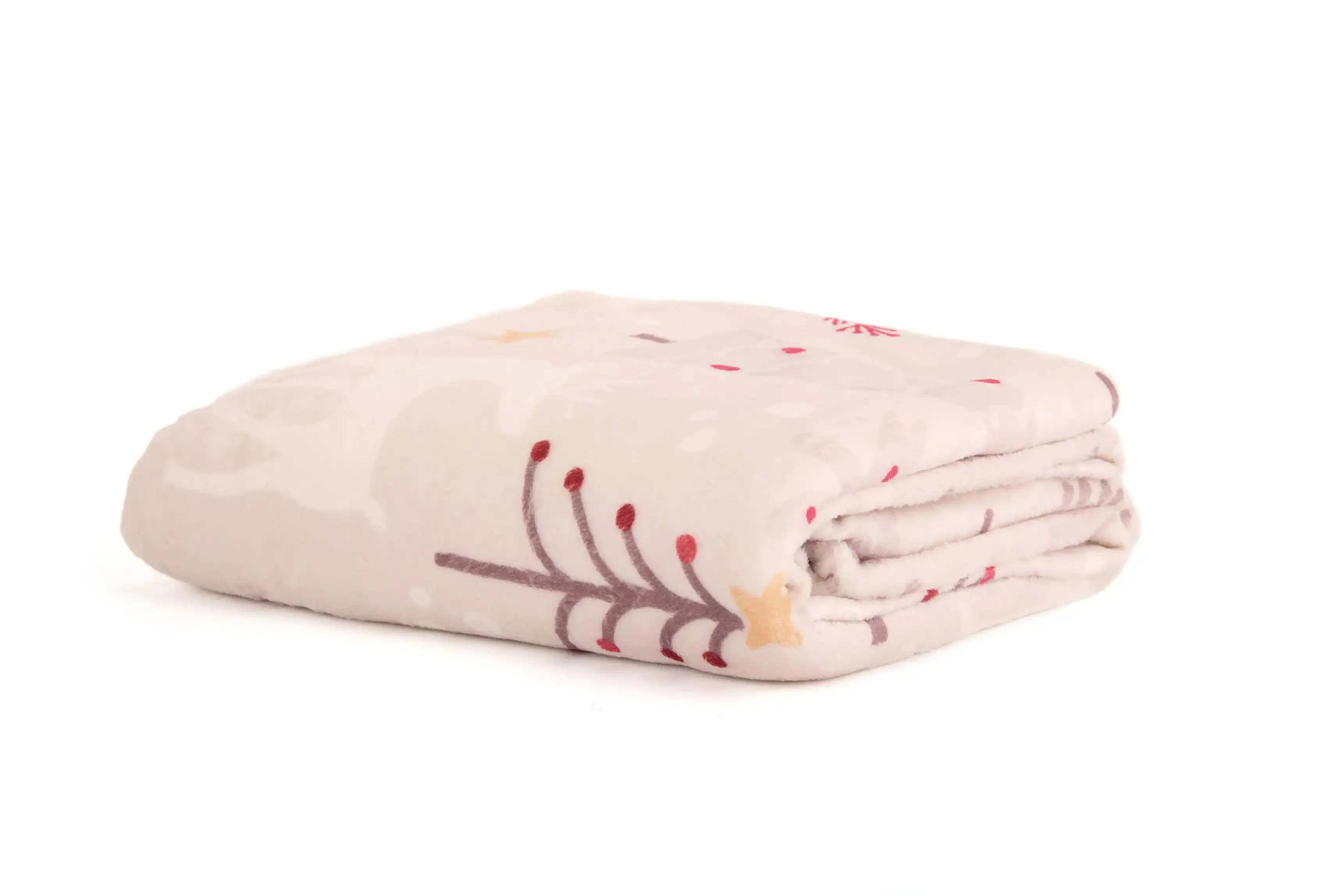 Holidays Fleece Throw Blanket (130x180)