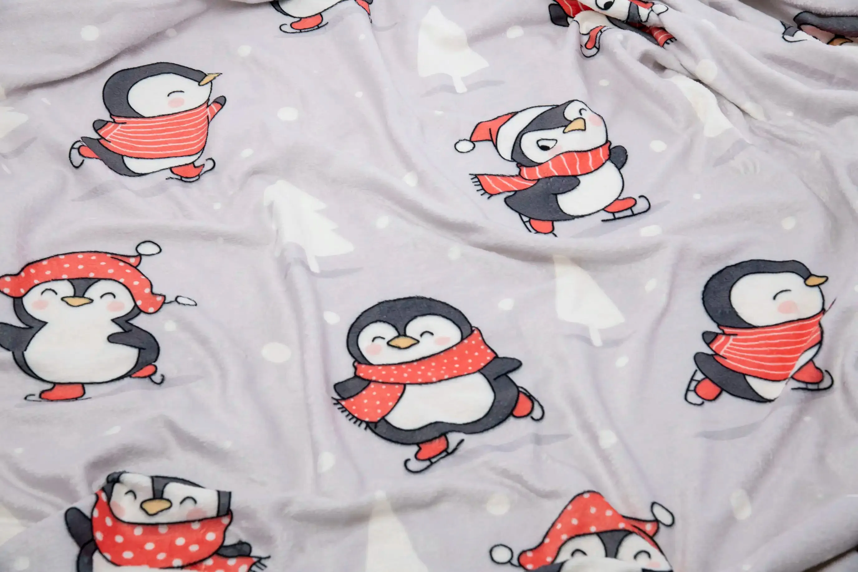 Holidays Fleece Throw Blanket (130x180)