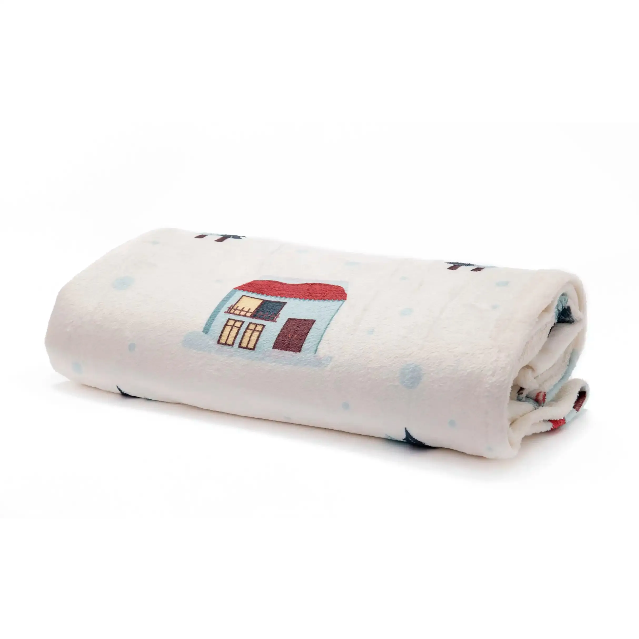 Holidays Fleece Throw Blanket (130x180)