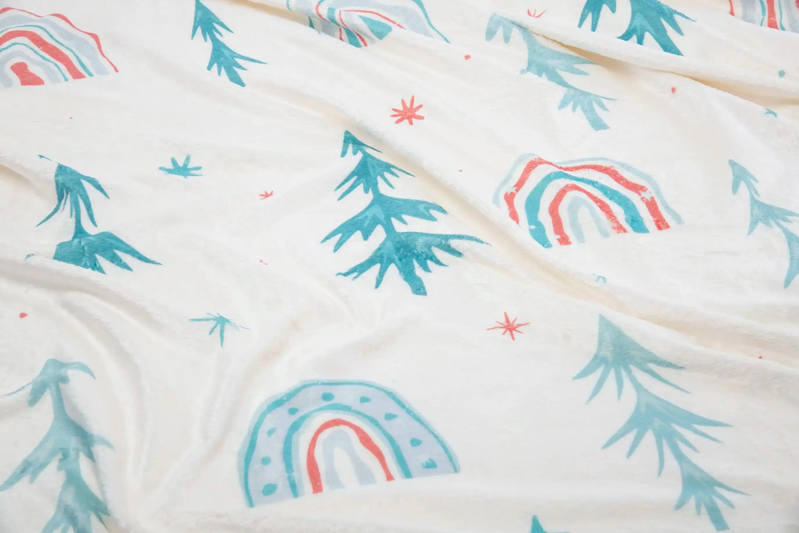 Holidays Fleece Throw Blanket (130x180)