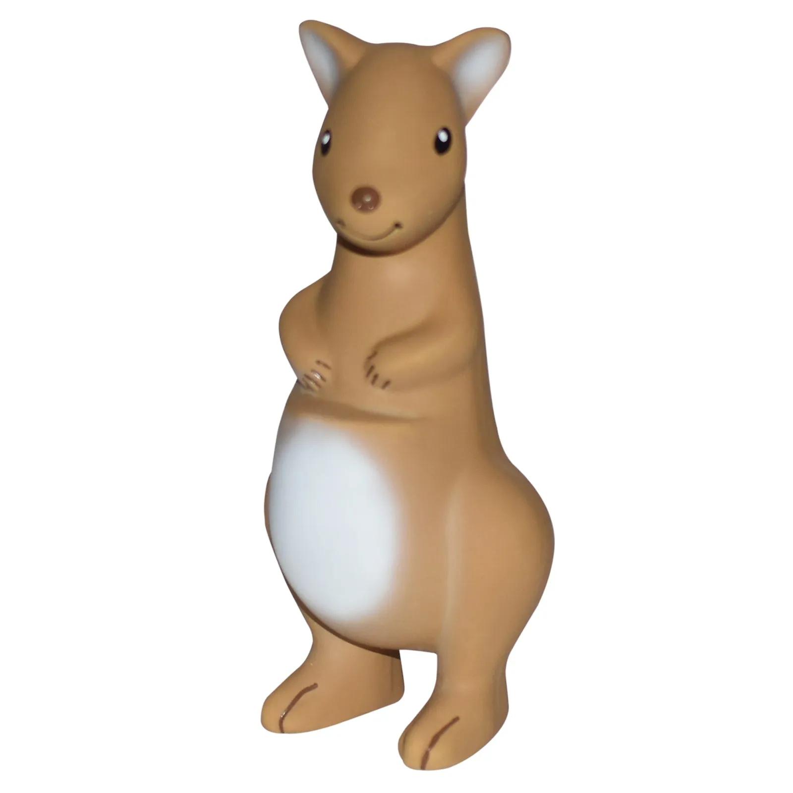 Kangaroo Natural Rubber Teether, Rattle & Bath Toy