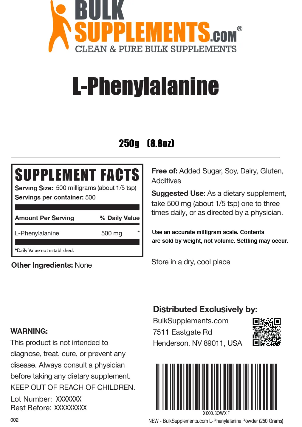 L-Phenylalanine Powder