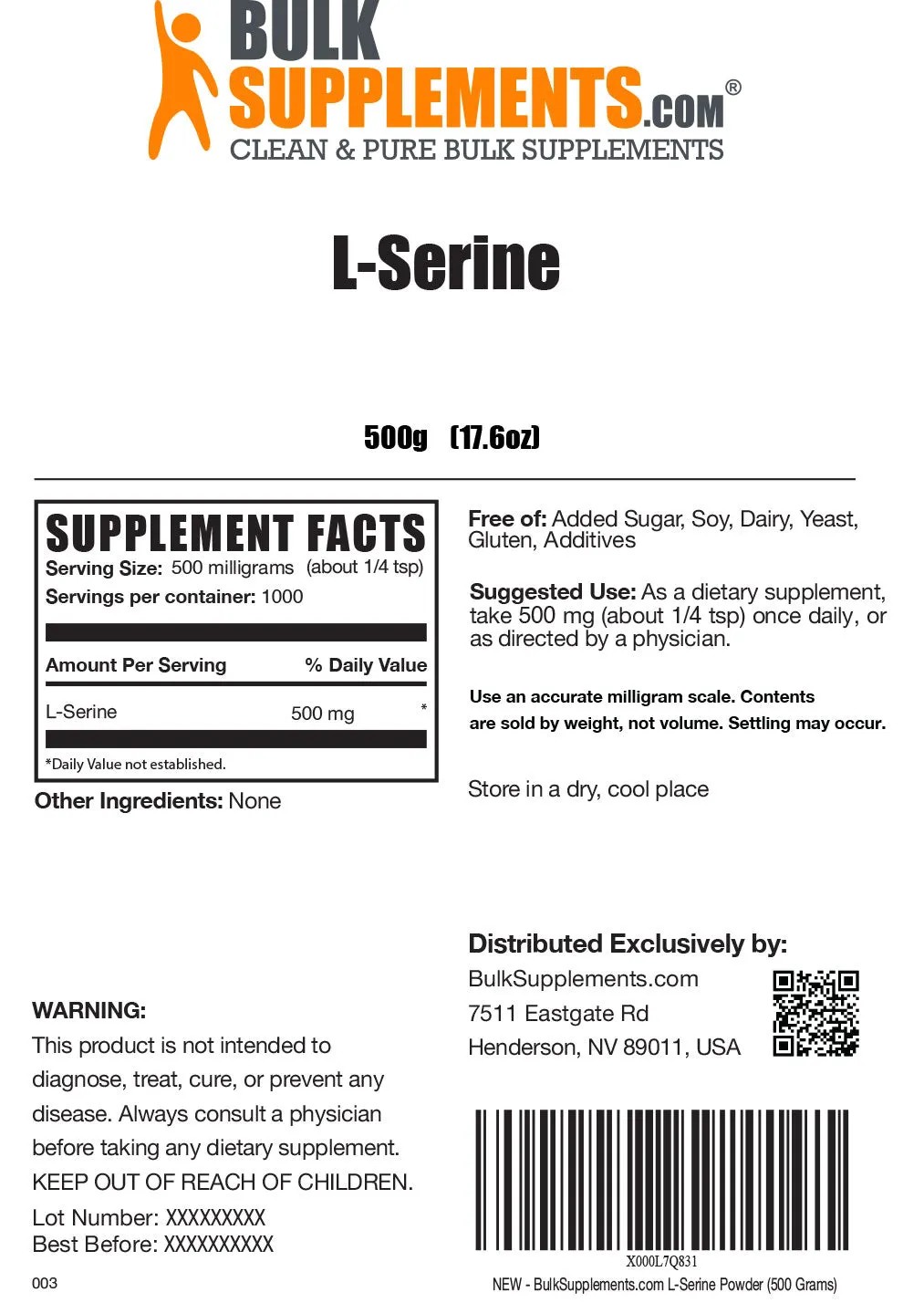 L-Serine Powder