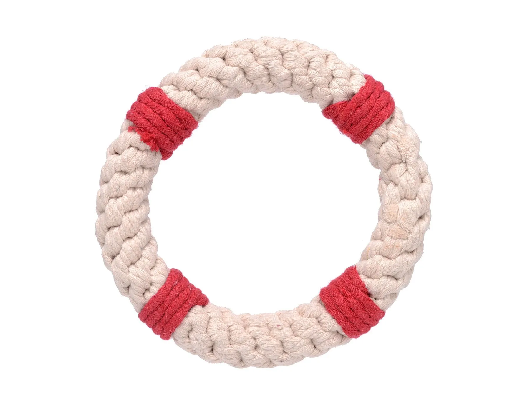 Lifesaver 7" Rope Dog Toy