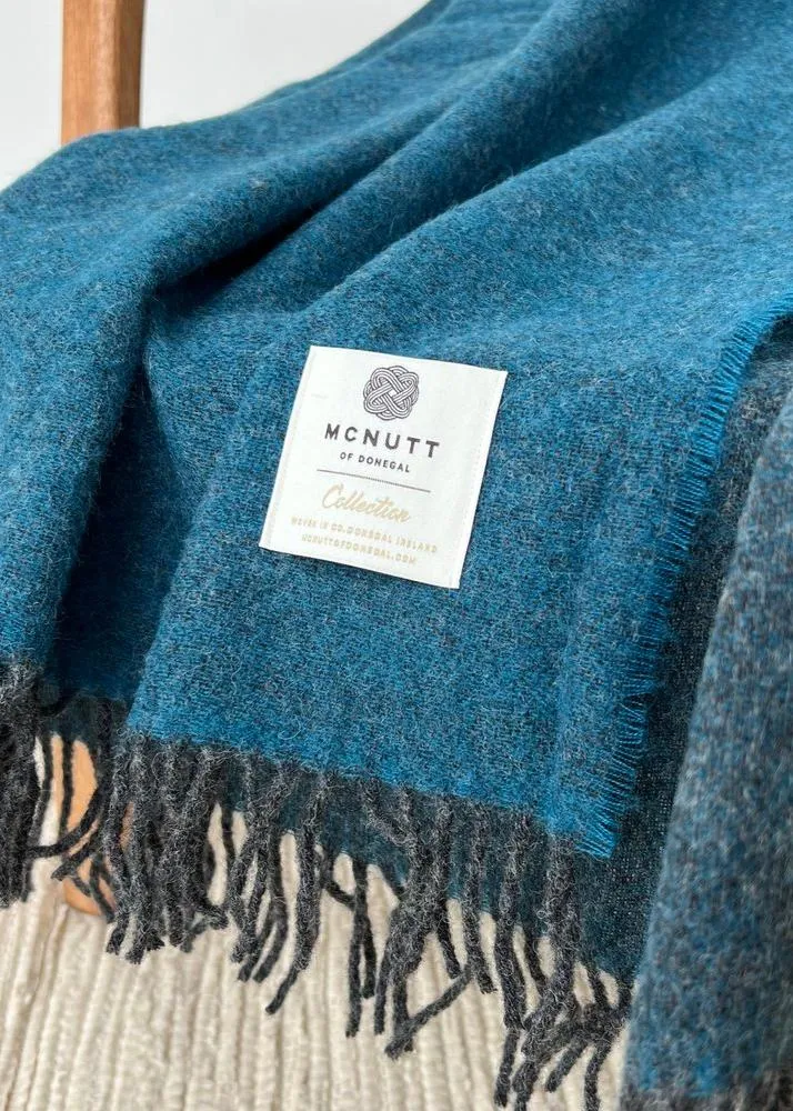 Mcnutt Wool Blanket | Larkspur