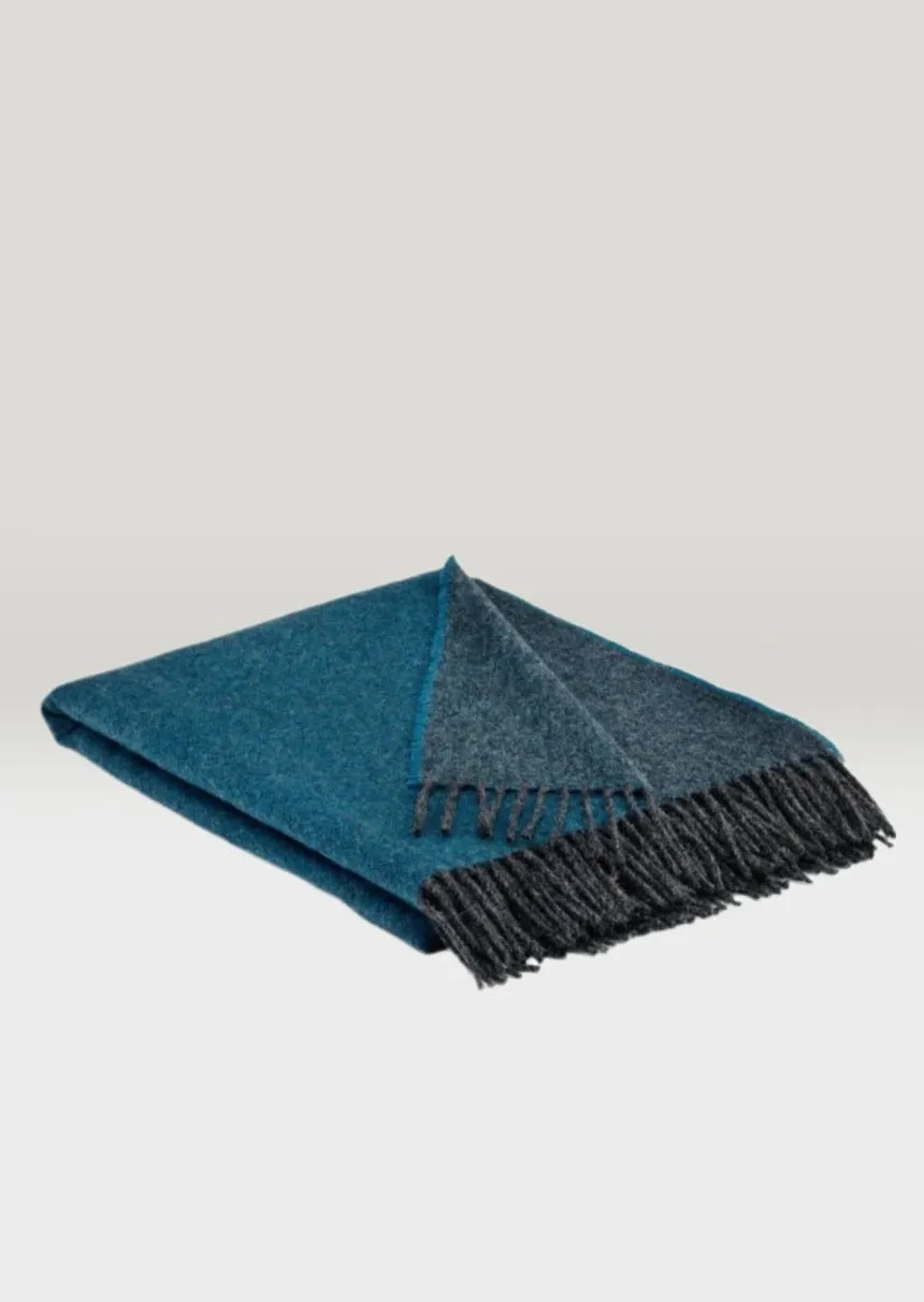 Mcnutt Wool Blanket | Larkspur