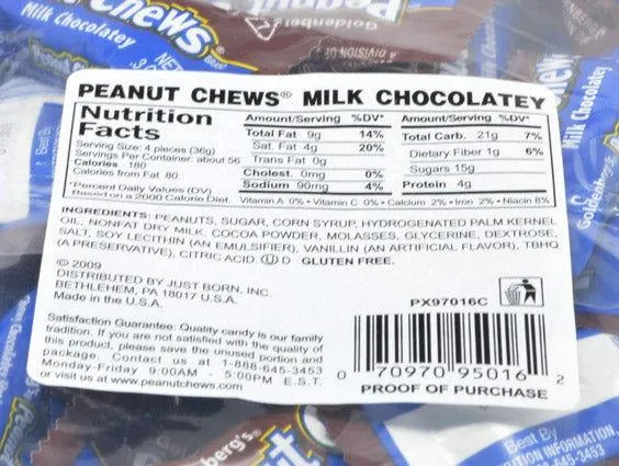 Milk Chocolate Peanut Chews - Bulk