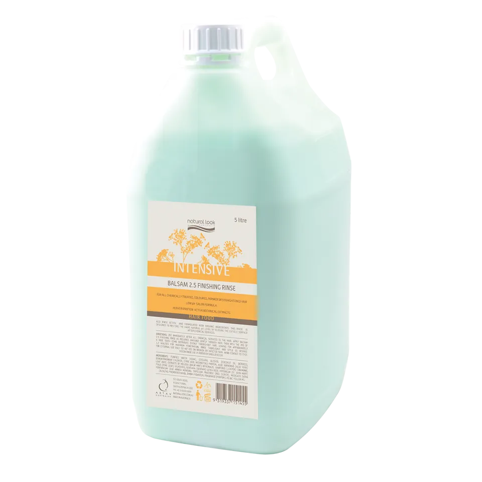 Natural Look Intensive Balsam pH 2.5 Finishing Rinse 5Lt