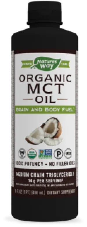 Nature's Way Organic MCT Oil 16oz