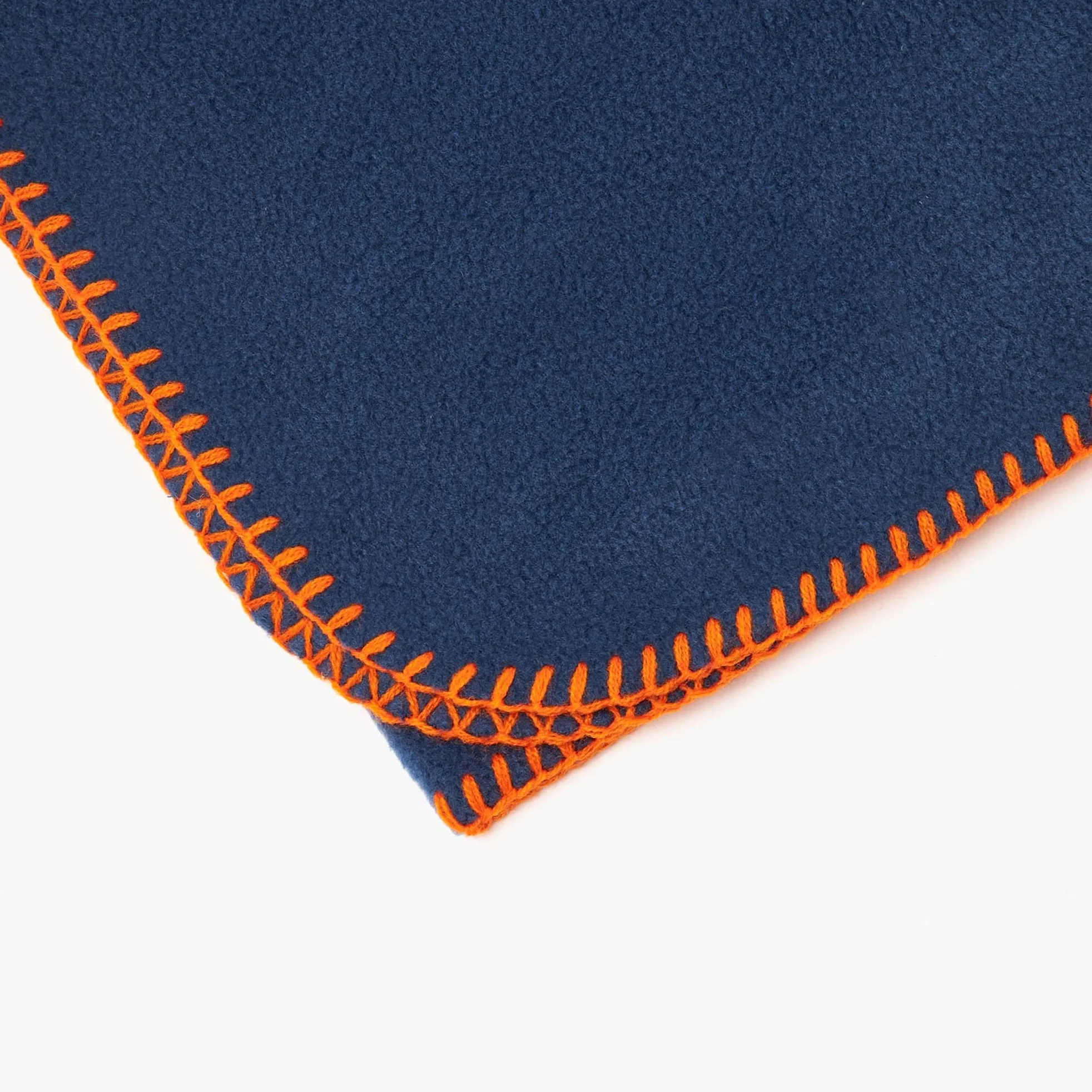 Navy Blue Dog & Puppy Fleece Blanket | Soft, Cozy & Stylish Comfort