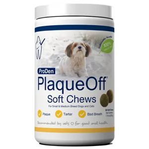Proden Plaque Off Soft Chew for Small & Medium Breed Dogs and Cats
