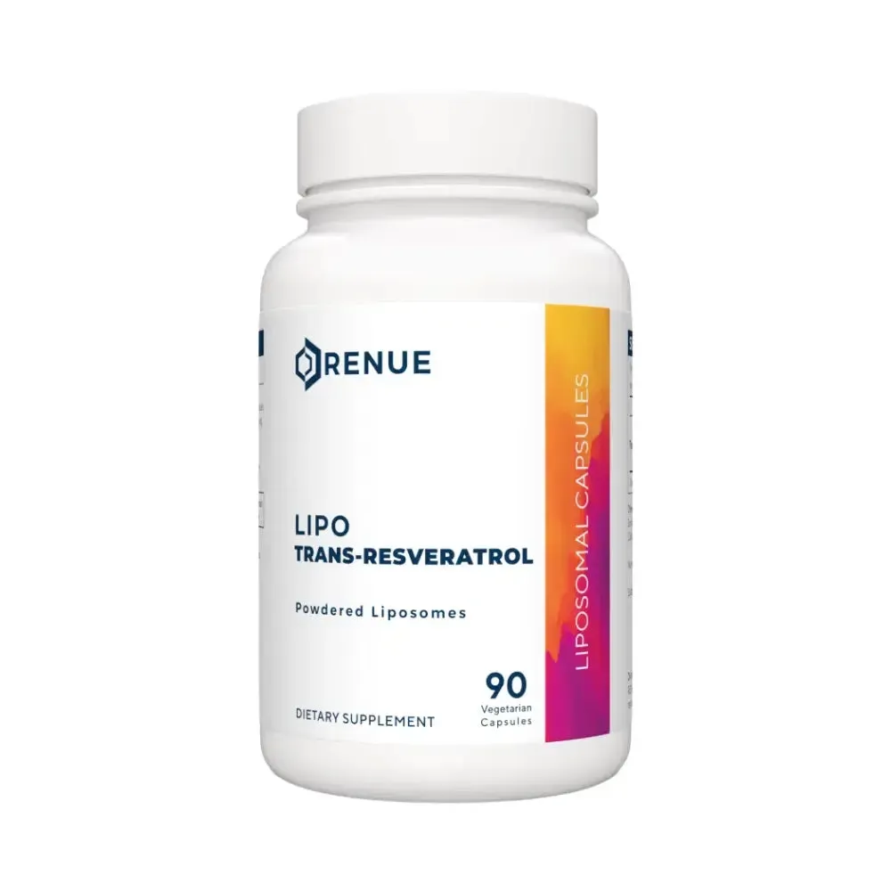 Renue Liposomal Trans-Resveratrol 90 Capsules