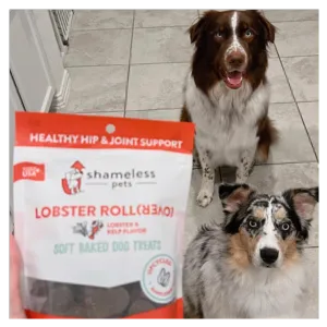 Shameless Pets Soft-Baked Lobster Rollover Biscuits for Dogs, 6oz