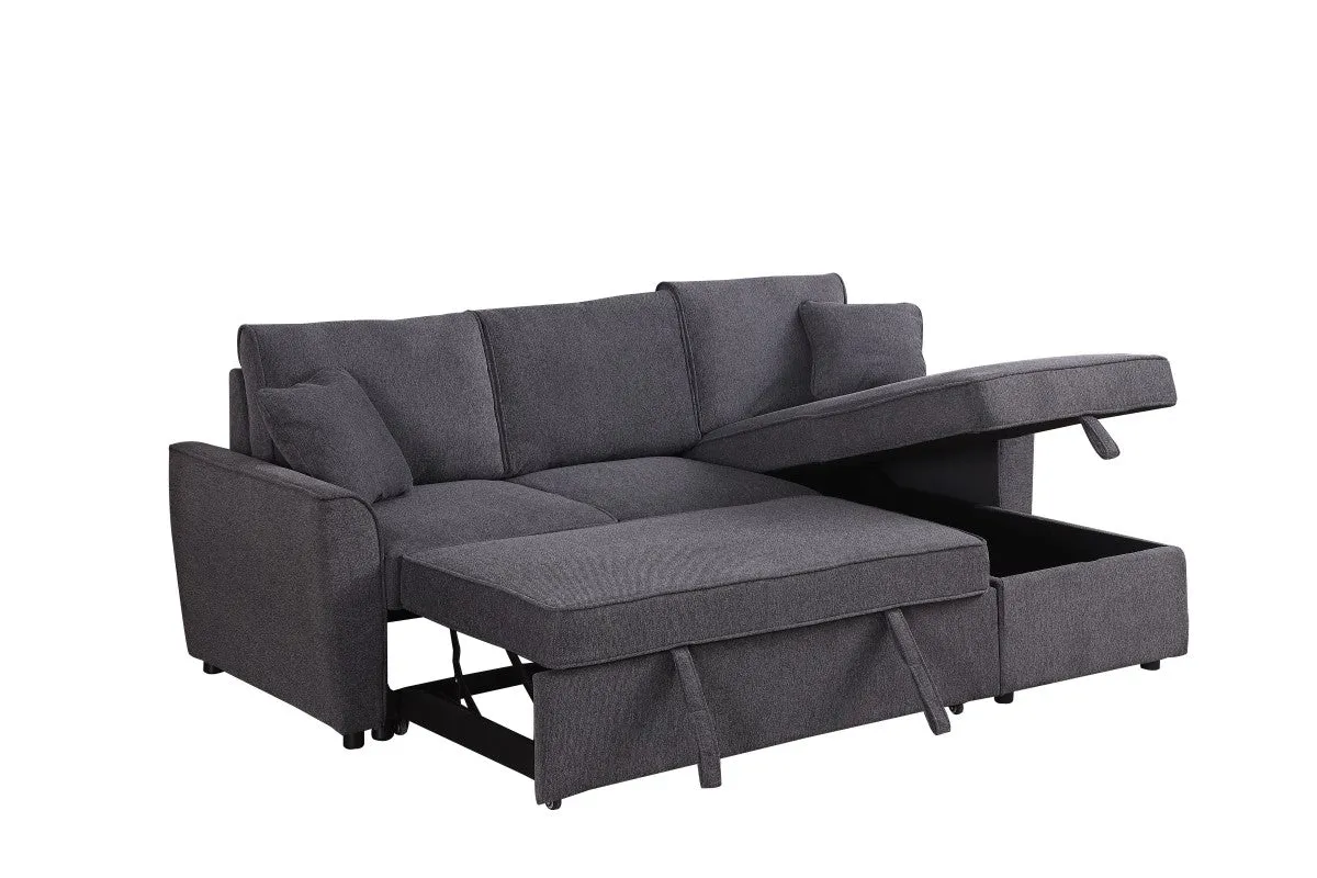 Sleeper Sofa Bed - Grey