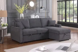 Sleeper Sofa Bed - Grey