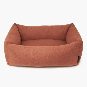 Terracotta Nest Dog Bed | Cozy Nest Design with High Bolsters for Extra Support