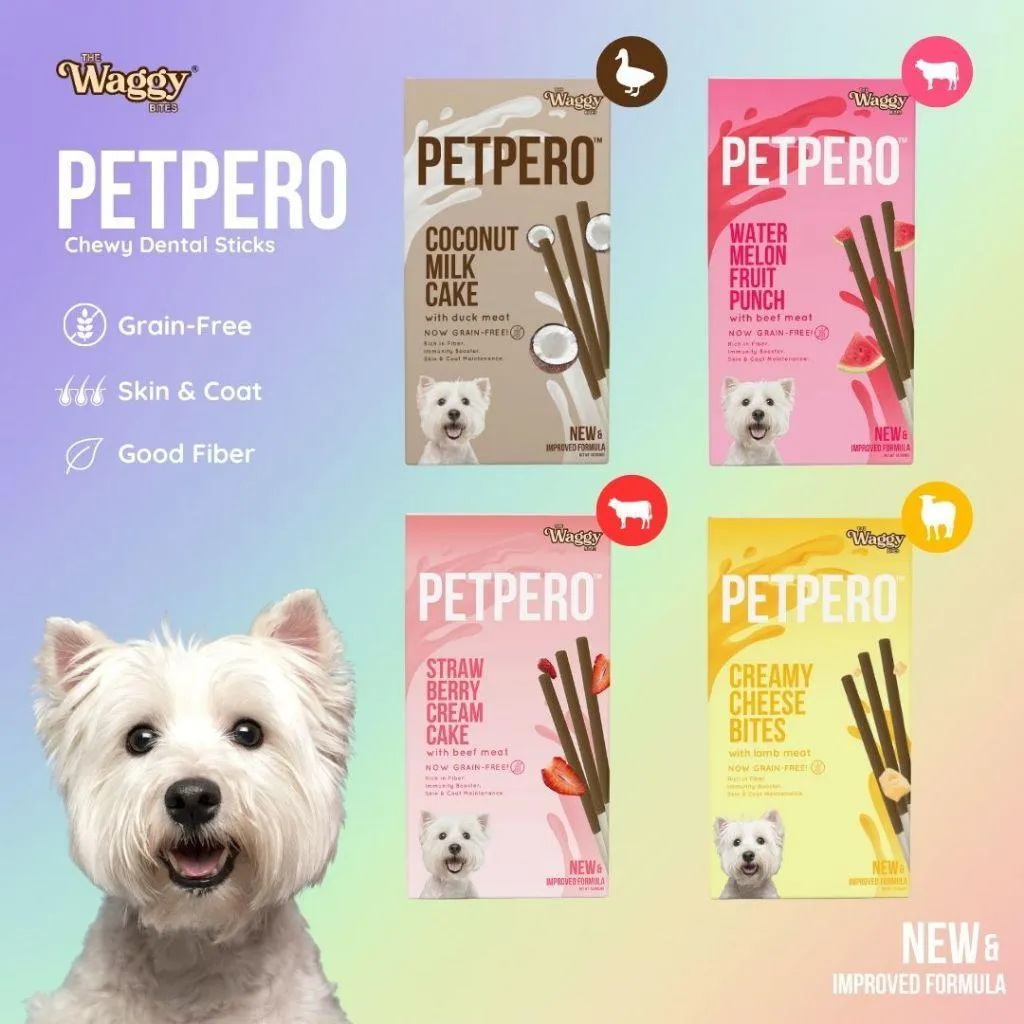 The Waggy Bites - Petpero Creamy Cheese   Lamb