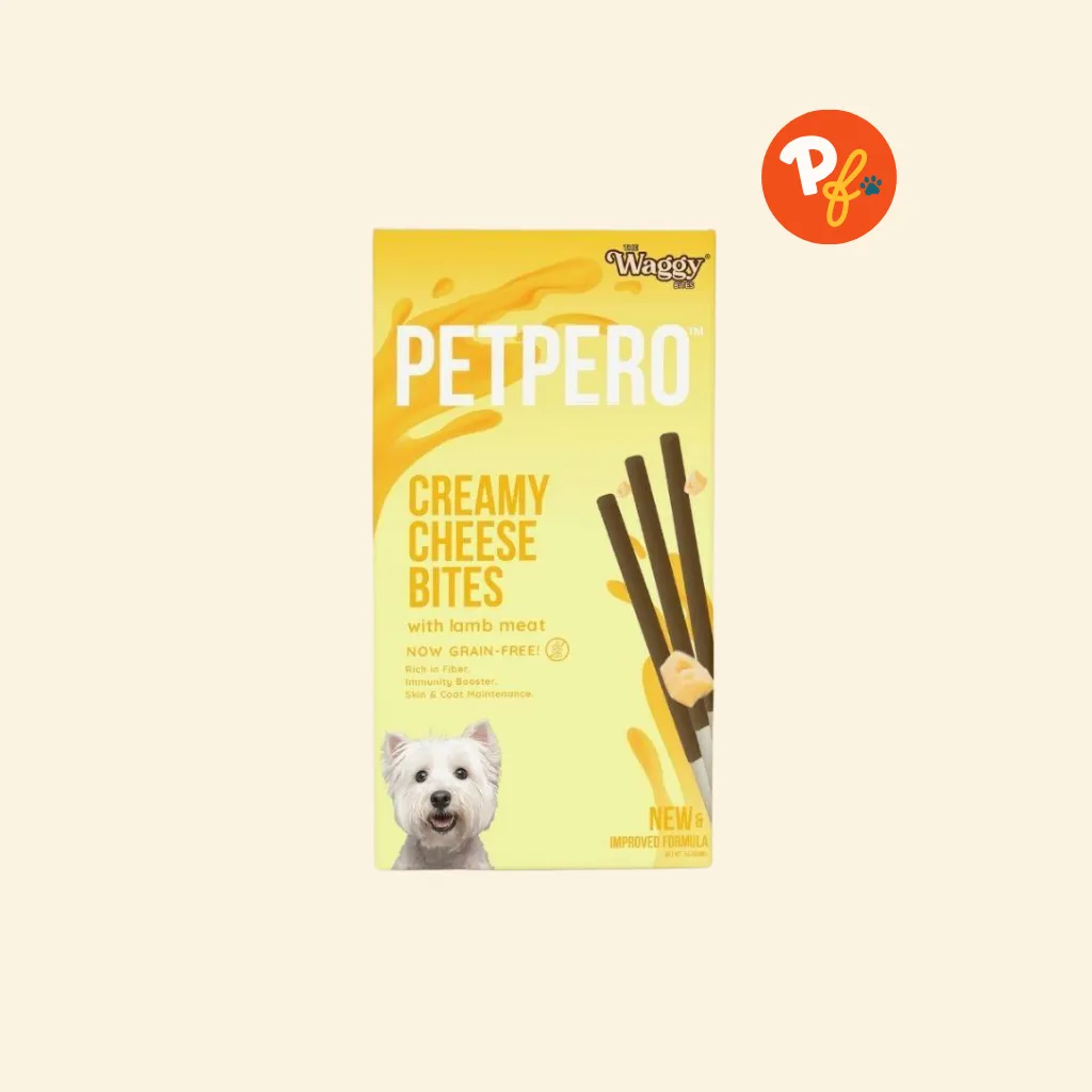 The Waggy Bites - Petpero Creamy Cheese   Lamb