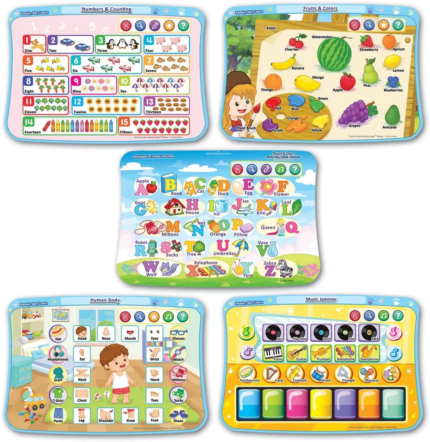 TOUCH & LEARN ACTIVITY DESK DELUXE (3-in1)
