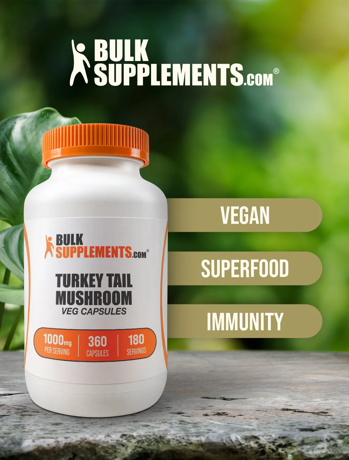 Turkey Tail Mushroom Capsules