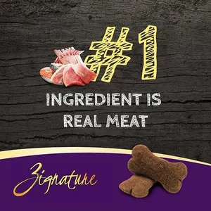 Zignature Ziggy Bars Zessential Formula Crunchy Dog Treats 12oz